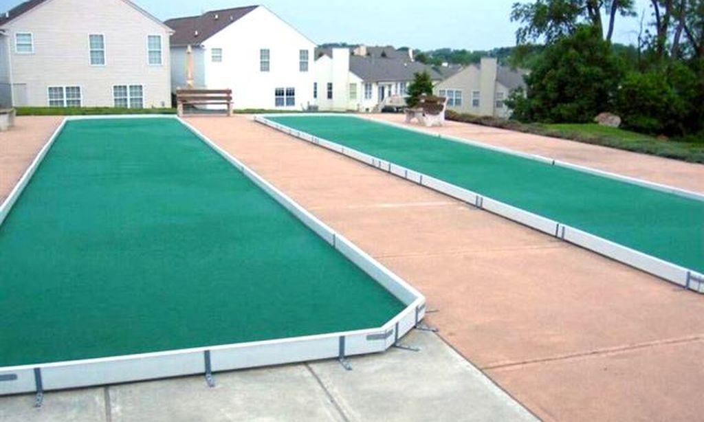 2 Bocce Ball Courts