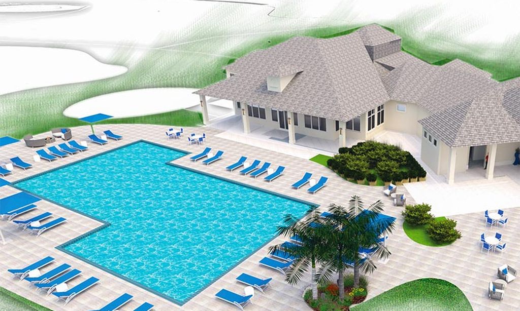 Outdoor Pool Rendering