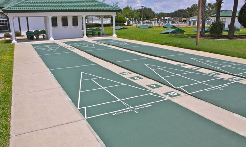 3 Shuffleboard Courts