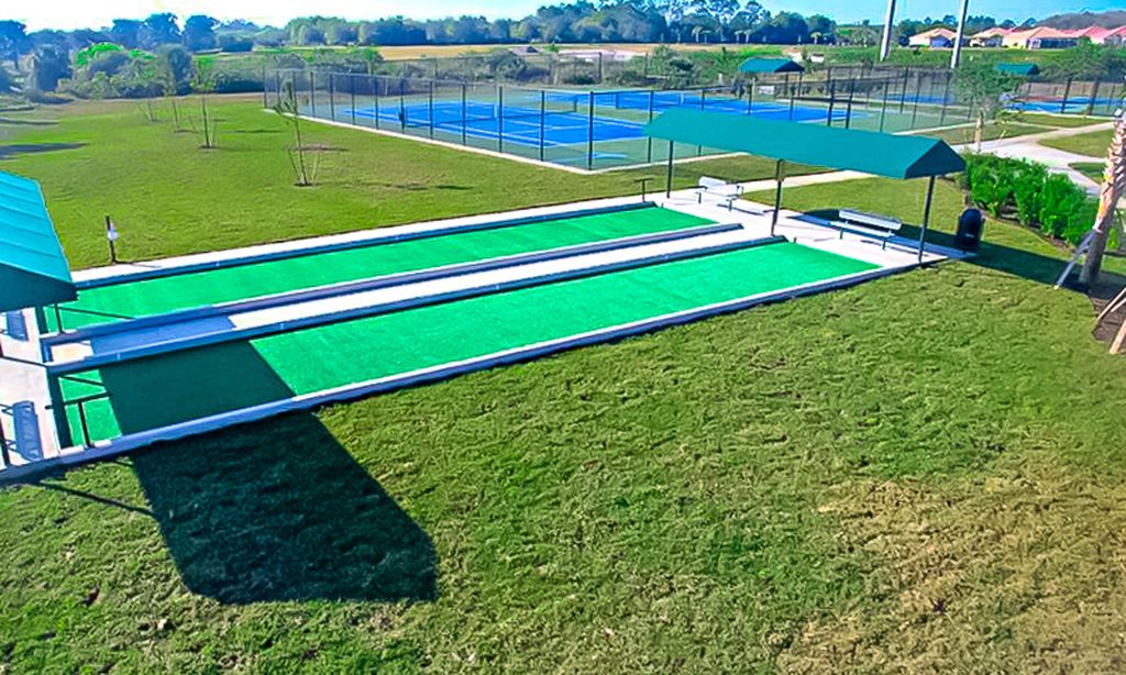 Bocce Ball, Tennis, & Pickleball Courts