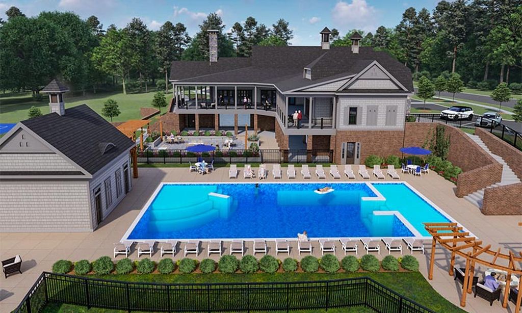 Outdoor Pool Rendering