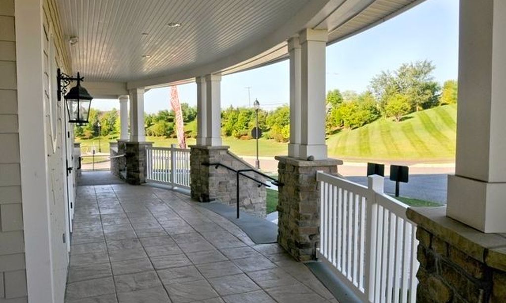 Clubhouse Front Porch