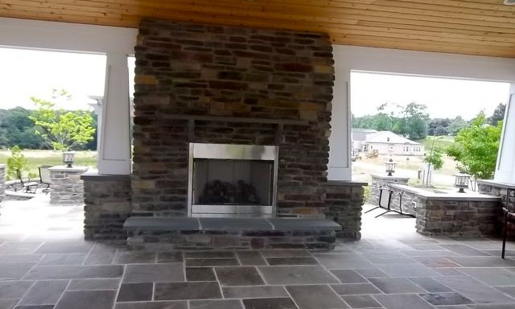 Outdoor Fireplace