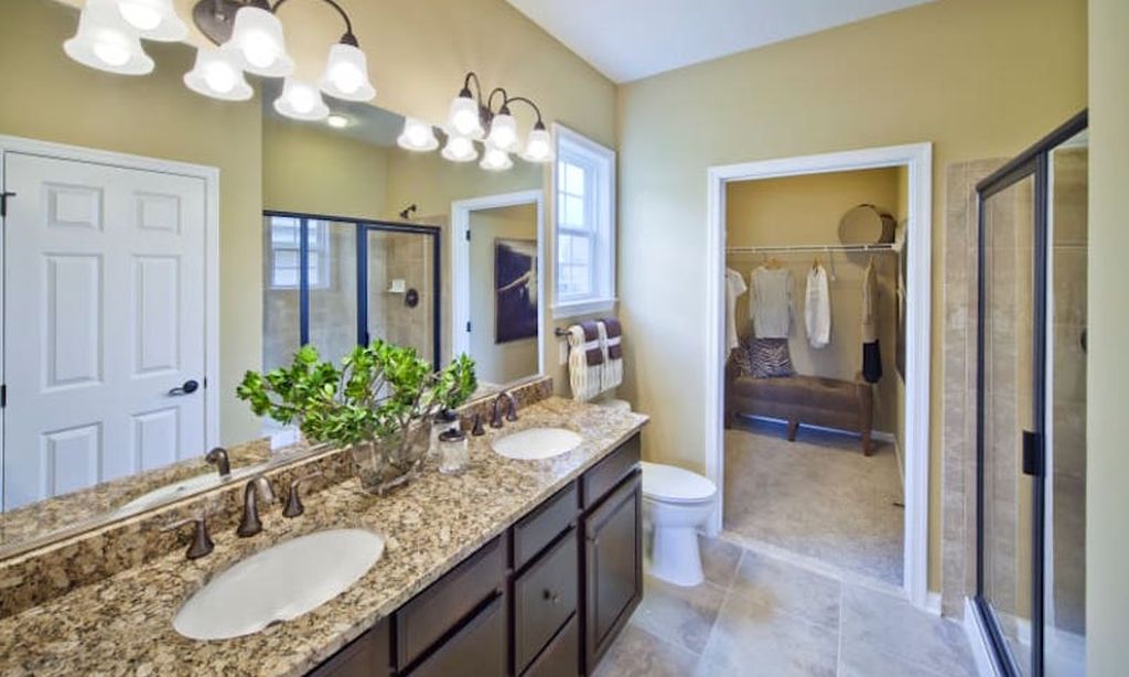 Master Baths with Double Vanities