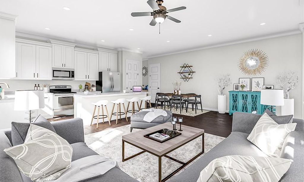 Albemarle Model Living Room