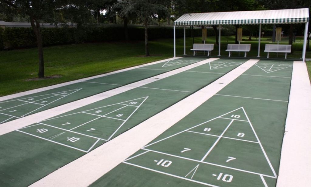 3 Shuffleboard Courts