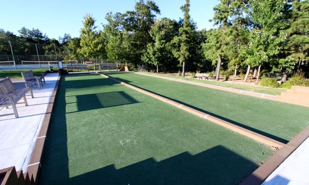 2 Bocce Ball Courts