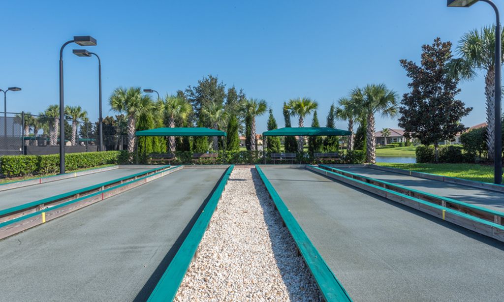 4 Bocce Ball Courts