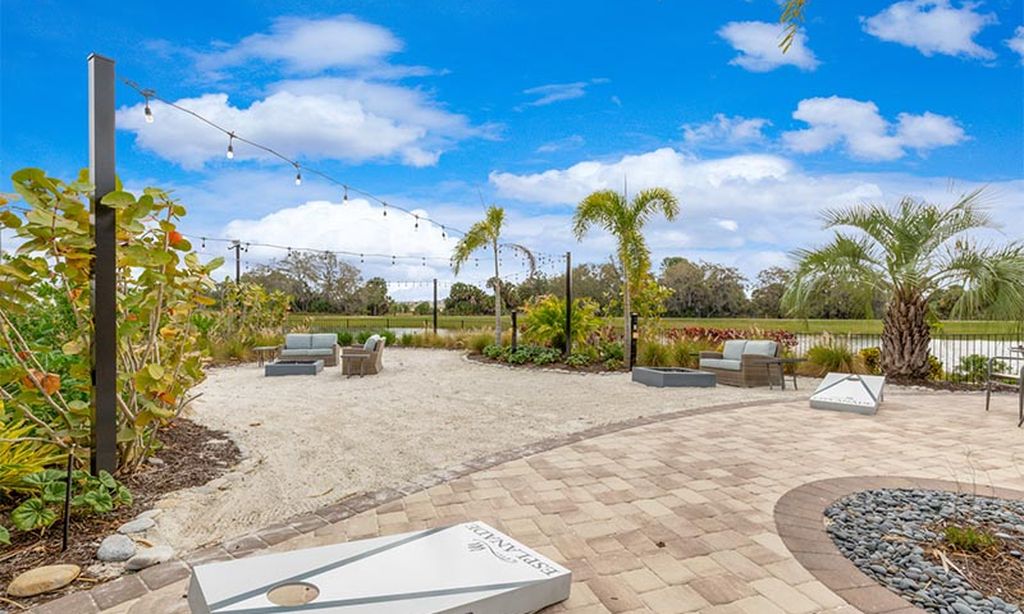 Outdoor Fire Pits & Game Area