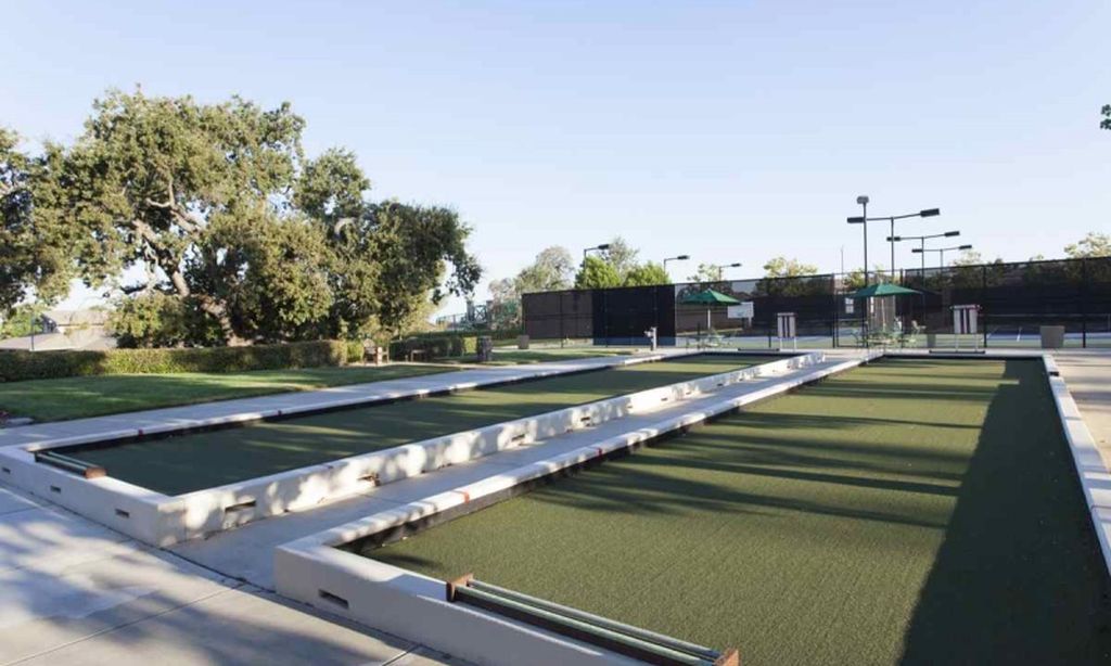 2 Bocce Ball Courts