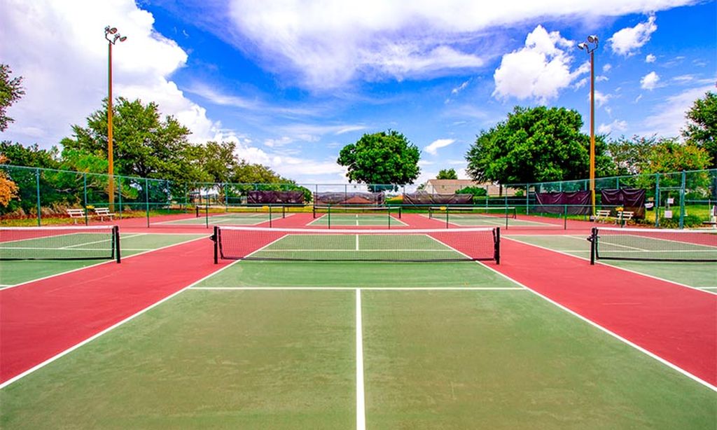 4 Pickleball Courts