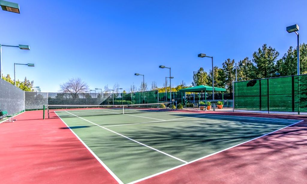 4 Lighted Tennis Courts
