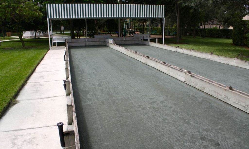 2 Bocce Ball Courts