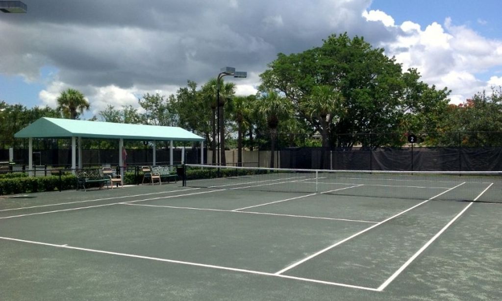 4 Lighted Tennis Courts