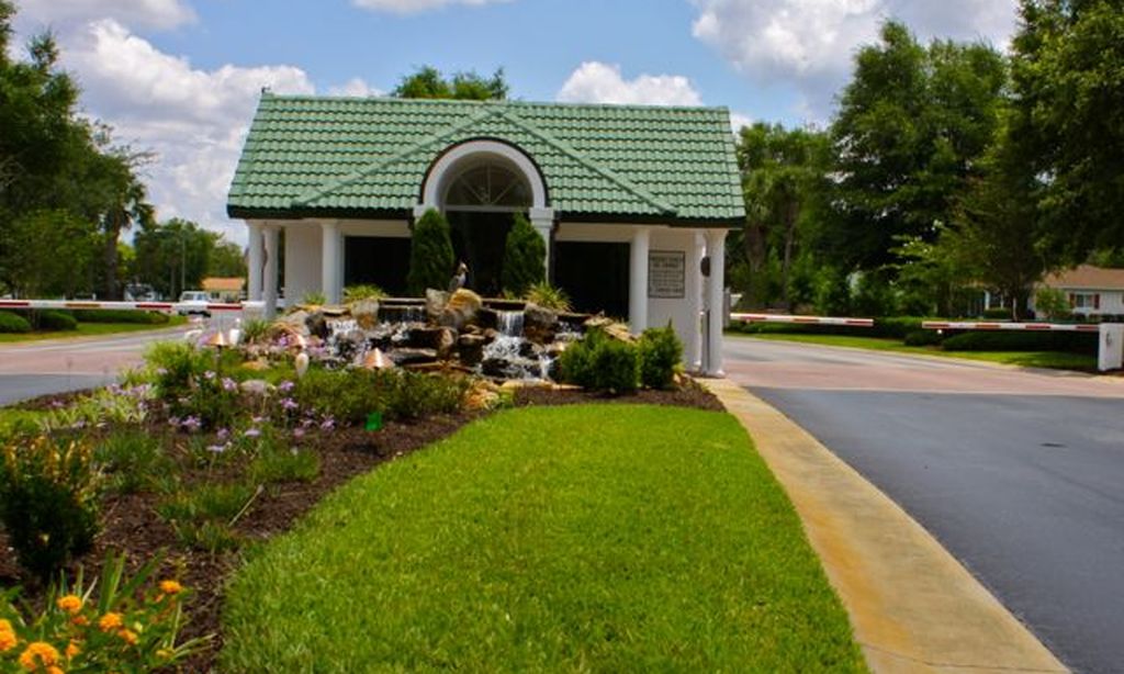 Guard Gated Entrance