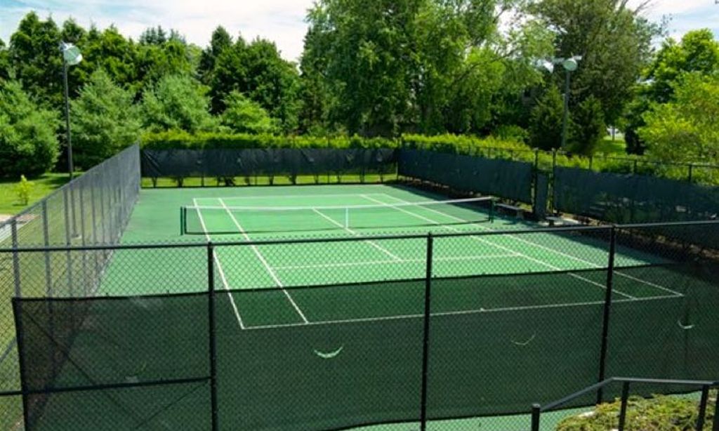 Lighted Tennis Court