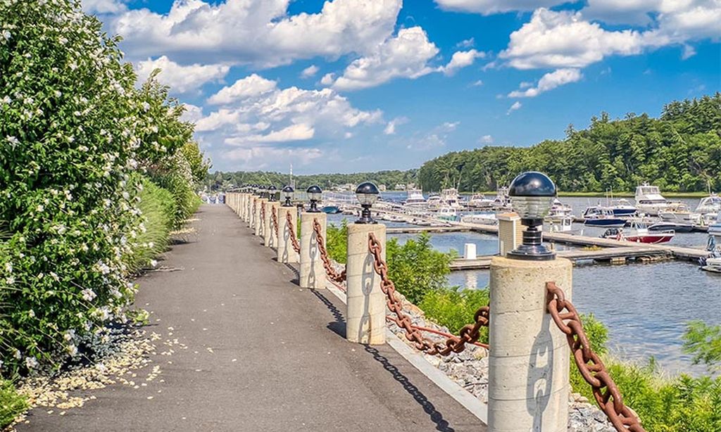 Landscaped River Walk