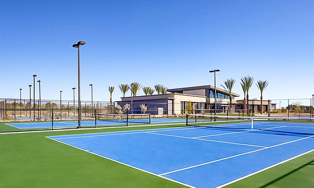 Lighted Tennis Courts