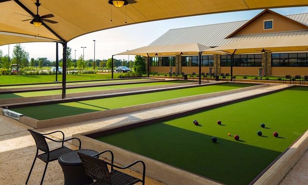 4 Bocce Ball Courts