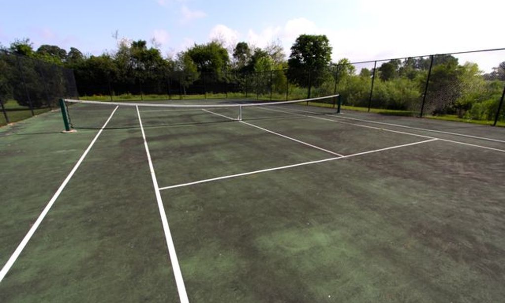 Outdoor Tennis Court
