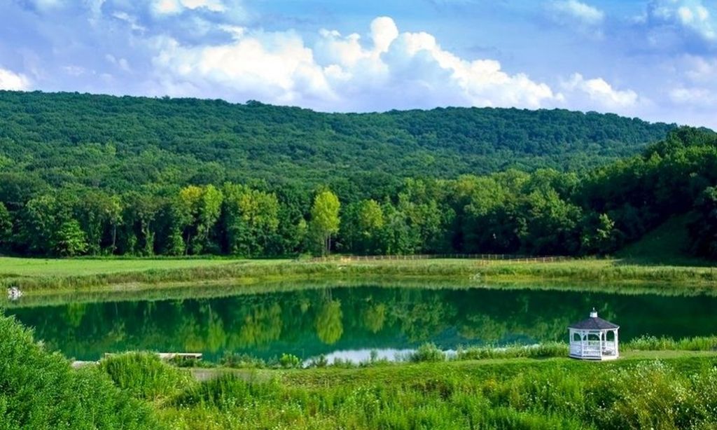 Gazebo & Scenic Lake