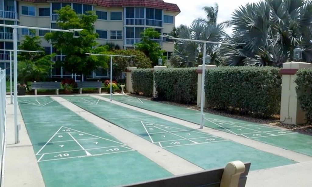 3 Shuffleboard Courts
