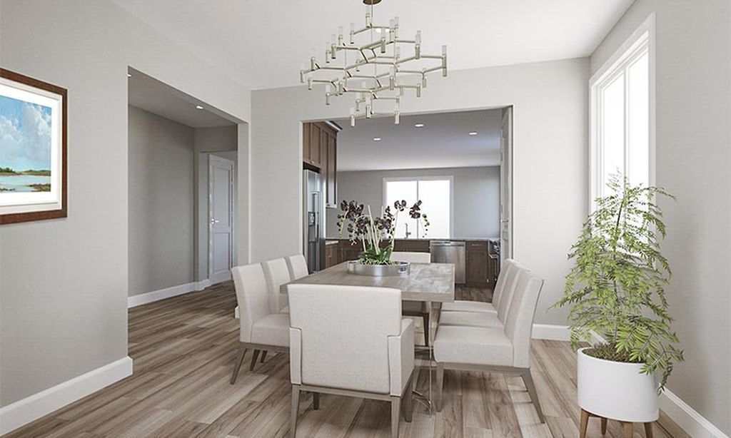 Model Formal Dining Room