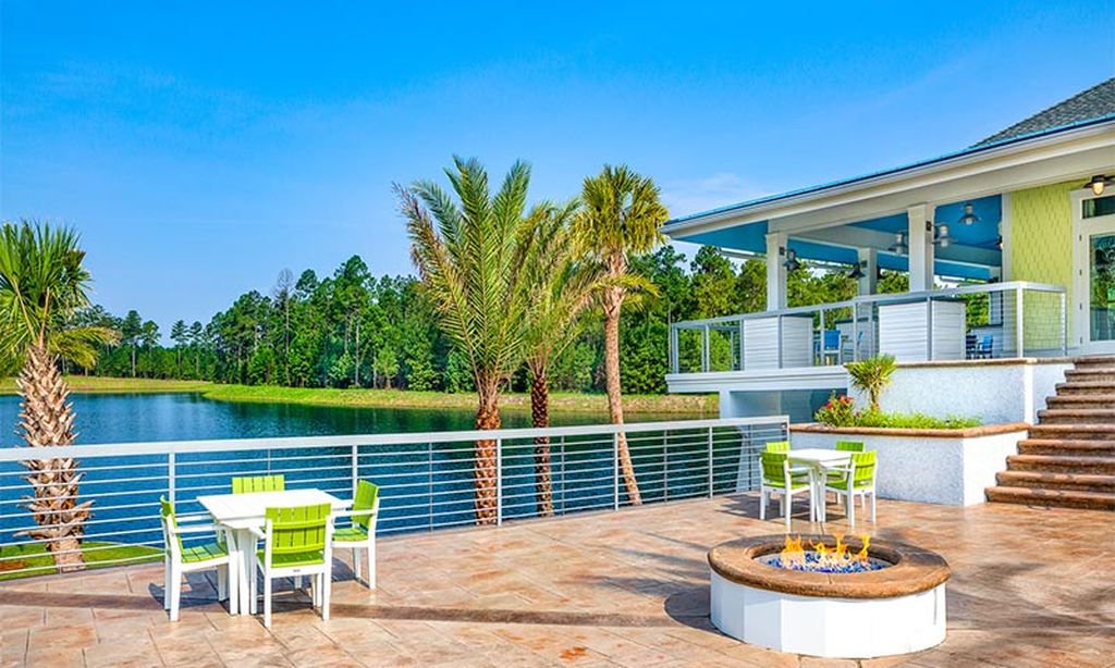 Lake Latitude Club Fire Pit