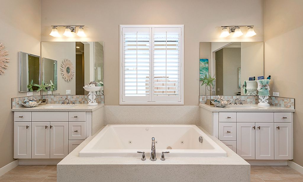 Spacious Master Bathrooms