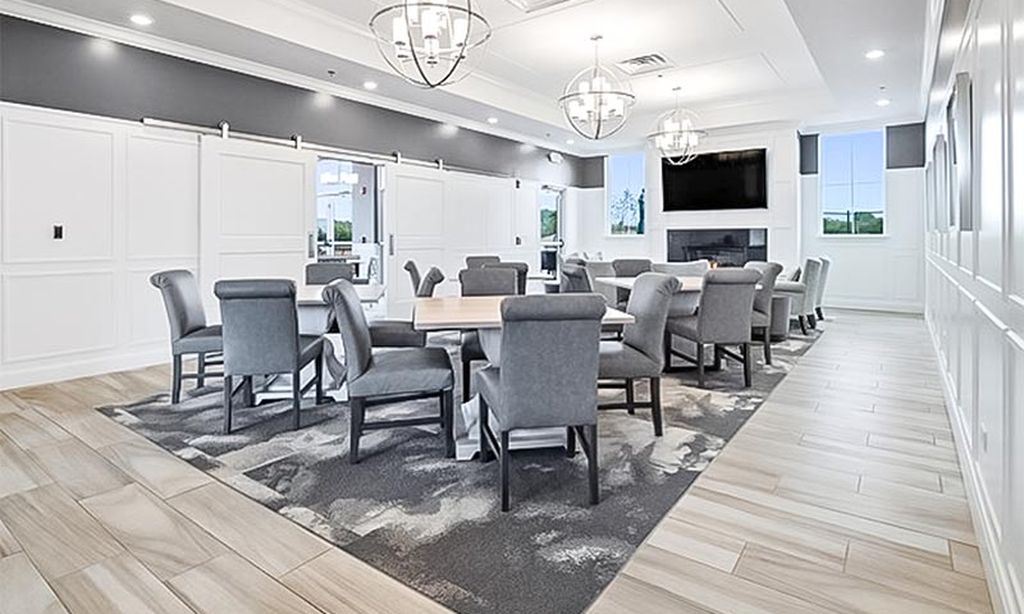 Clubhouse Lounge with Fireplace