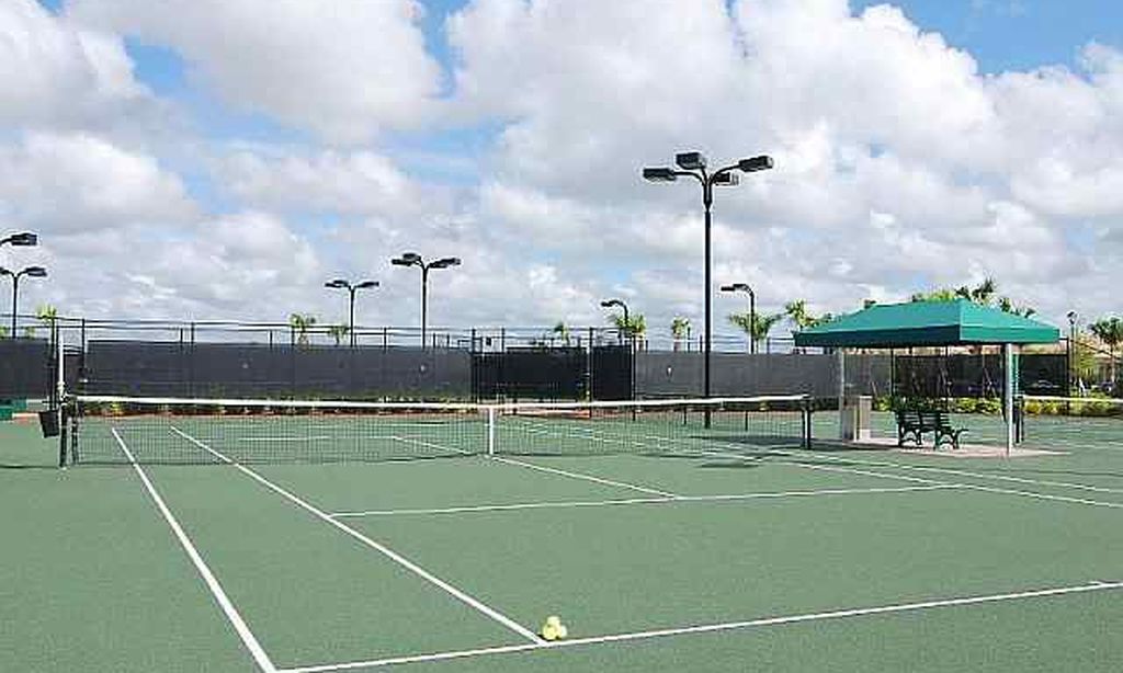 8 Lighted Har-Tru Tennis Courts