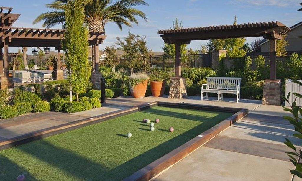 2 Bocce Ball Courts