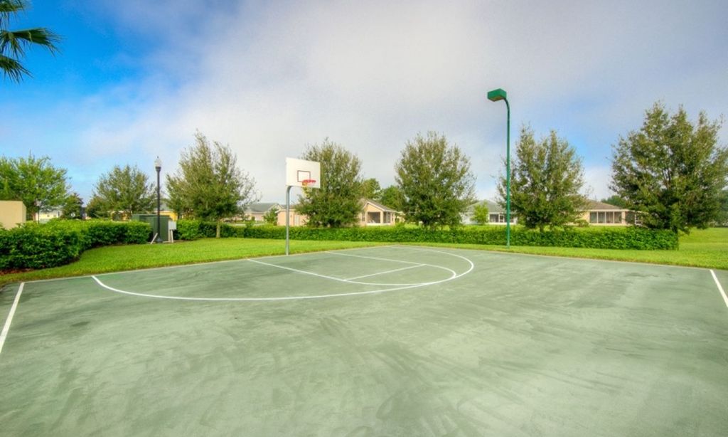 Half Basketball Court
