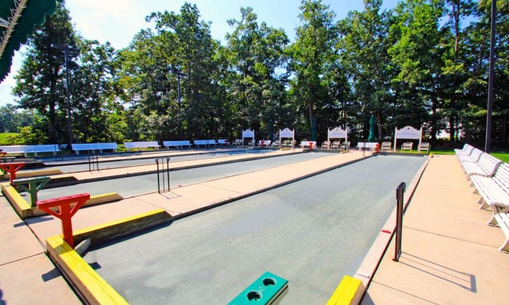 4 Bocce Ball Courts