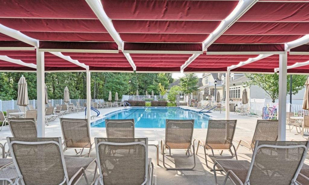 Poolside Lounge Area