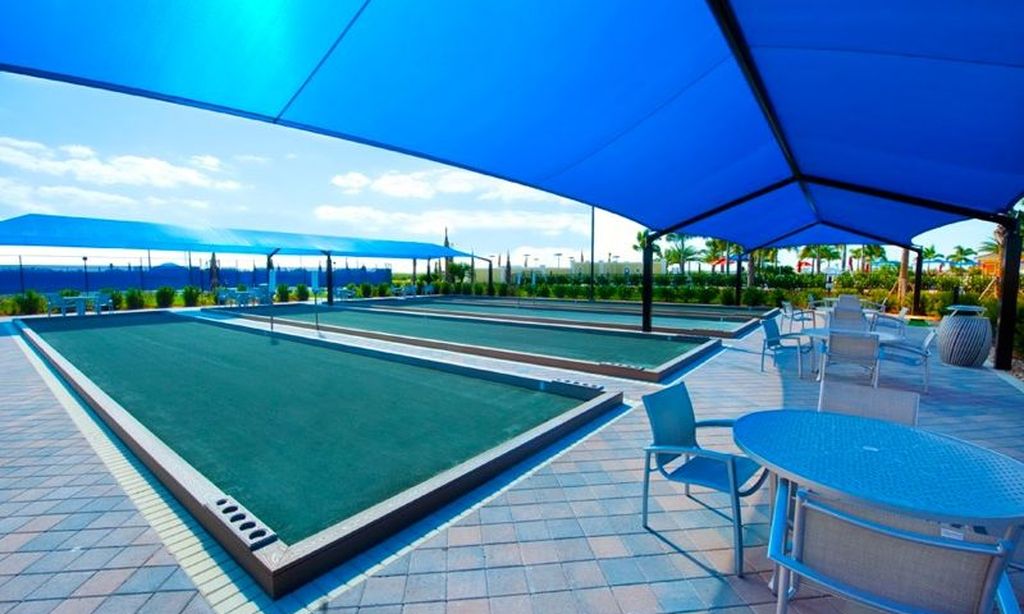 4 Bocce Ball Courts
