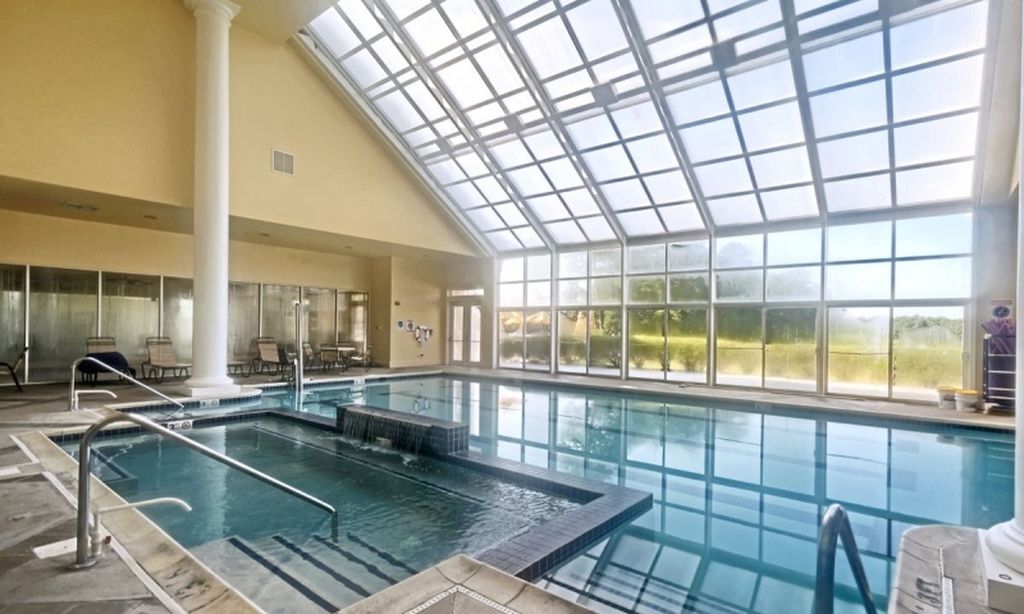 Indoor Pool with Retractable Roof