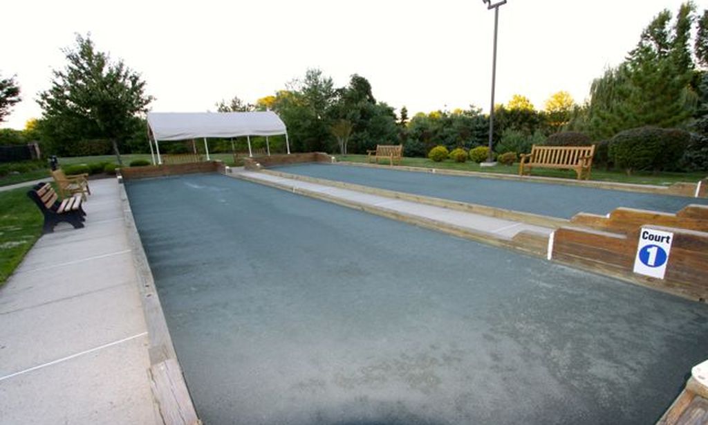 2 Bocce Ball Courts