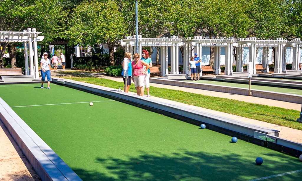 12 Bocce Ball Courts