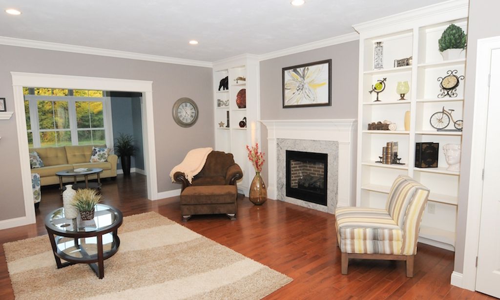 Living Rooms with Gas Fireplaces