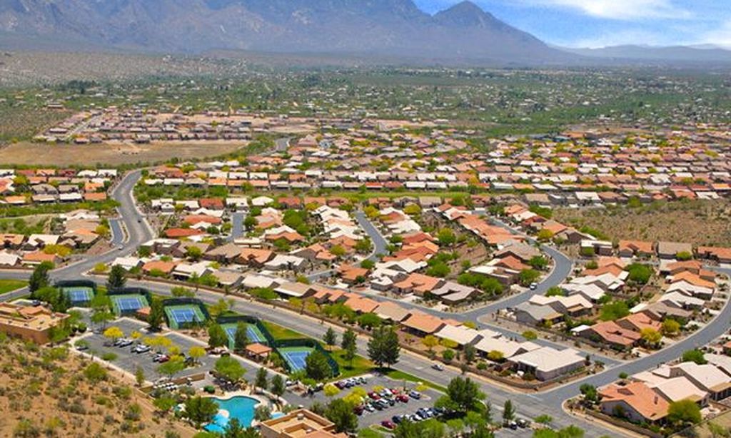 SaddleBrooke's Ariel View