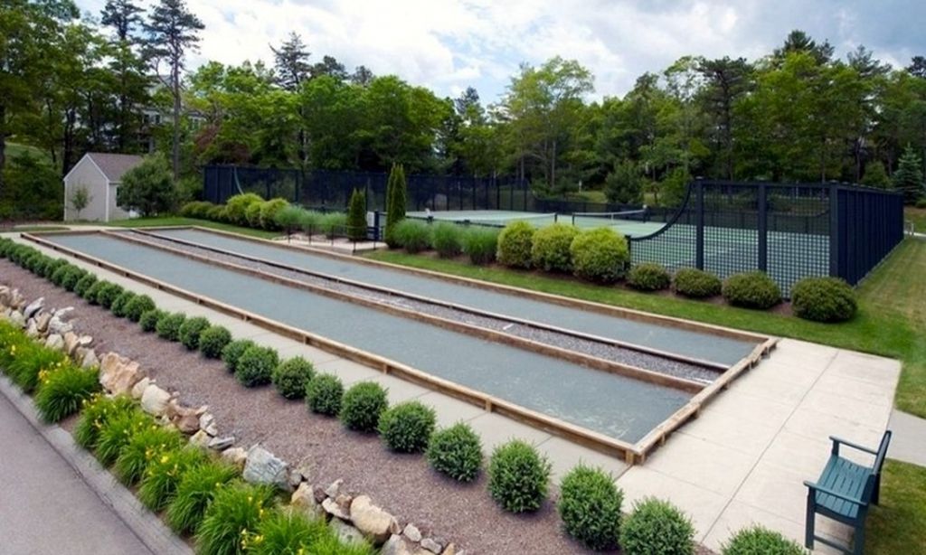 2 Bocce Ball Courts