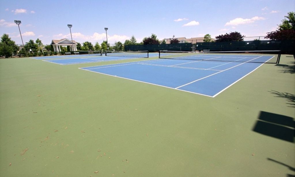 3 Lighted Tennis Courts