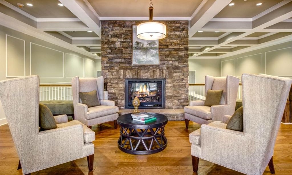 Lounge with Fireplace