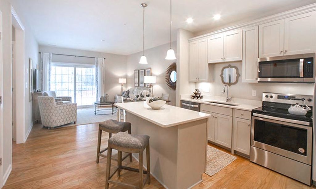 Model Kitchen & Living Room