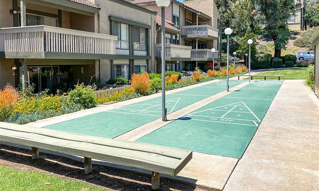 Outdoor Shuffleboard Courts