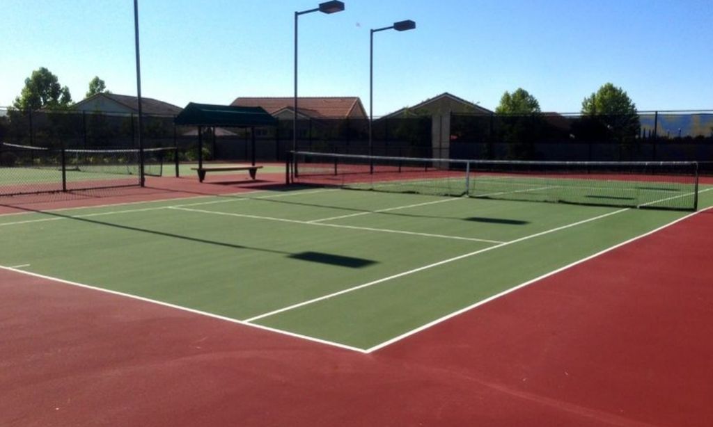3 Lighted Tennis Courts