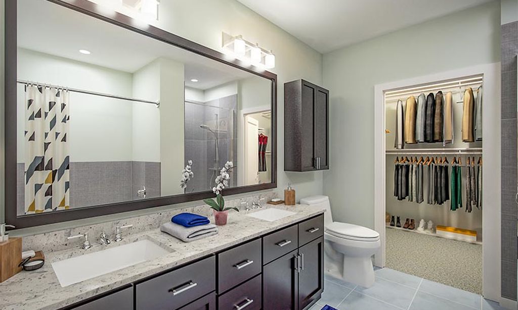 Model Master Bath & Walk-In Closet