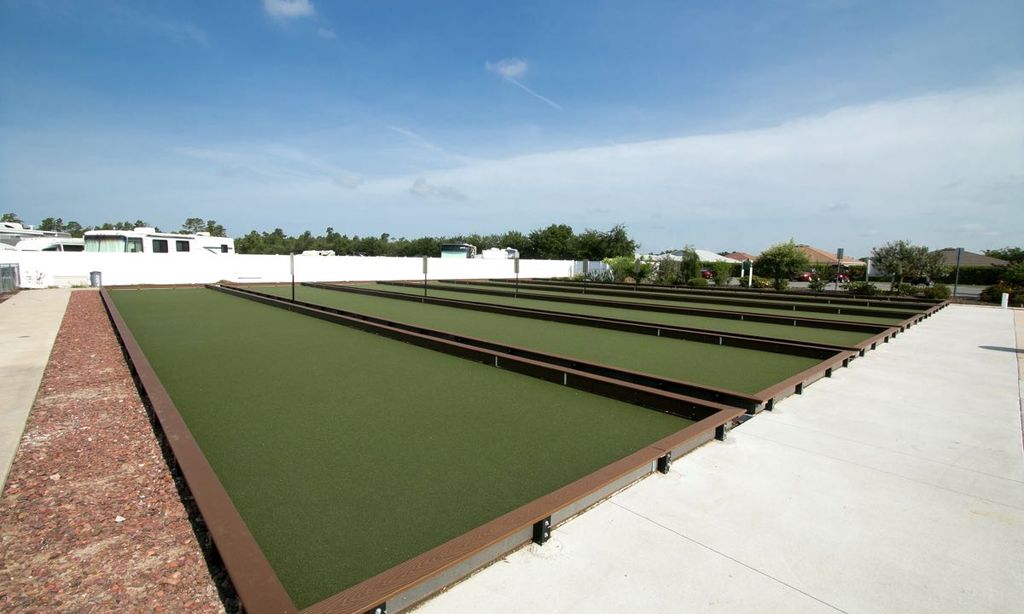 6 Bocce Ball Courts