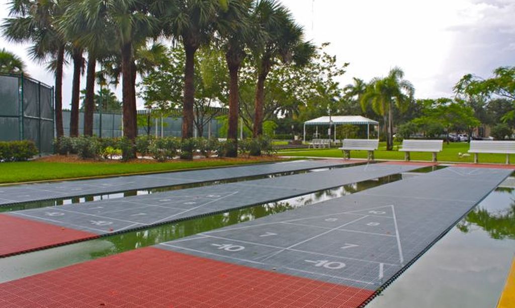 3 Shuffleboard Courts